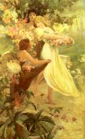 Mucha, Alphonse Maria - Spirit of Spring